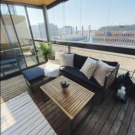 2ndhomes Luxury 2br Rooftop Terrace With Sauna In Kamppi Center