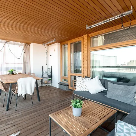 2ndhomes Luxury 2br Rooftop Terrace With Sauna In Kamppi Center Apartment Helsinki